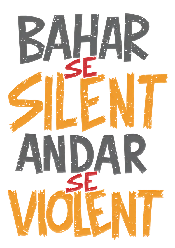 Bahar_Se_Silent_Ander_Se_Violent_Oversized_White_Graphic_Print_T-Shirt