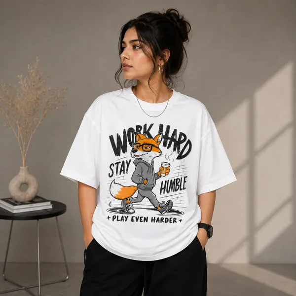 Work_Hard_Stay_Humble_Oversized_White_Graphic_Print_T-Shirt