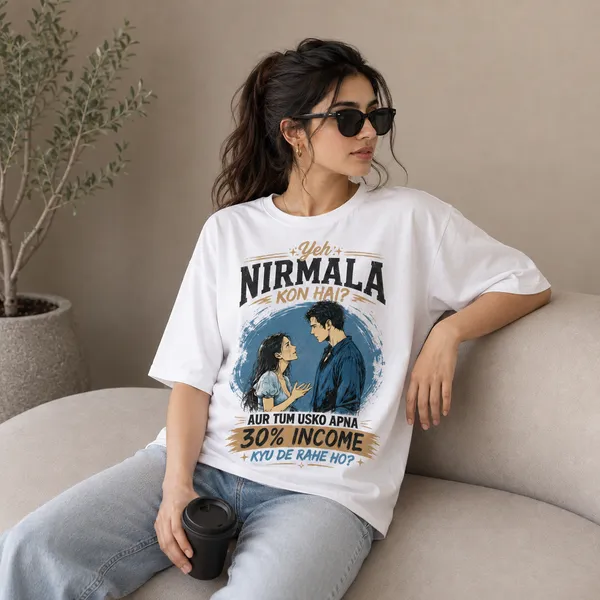 Yeh_Nirmala_Kon_Hai_Oversized_White_Graphic_Print_T-Shirt