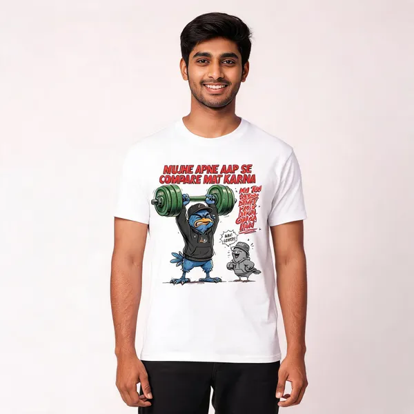 Multicolour_Graphic_Print_T-Shirt_for_Men