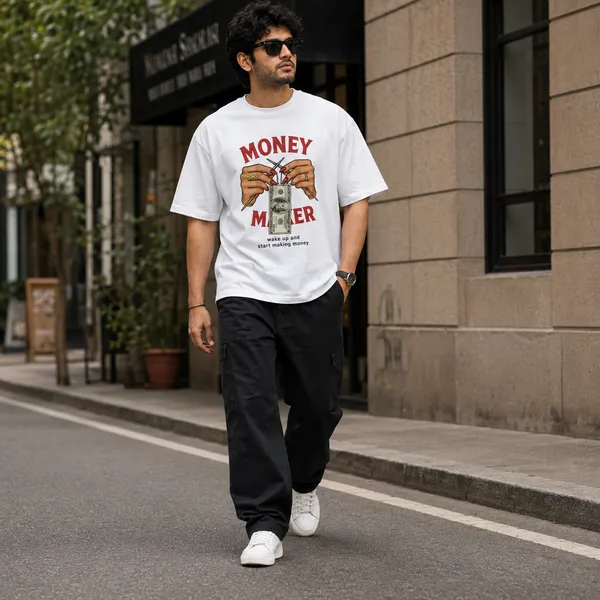 Money_Maker_Oversized_White_Graphic_Print_T-Shirt