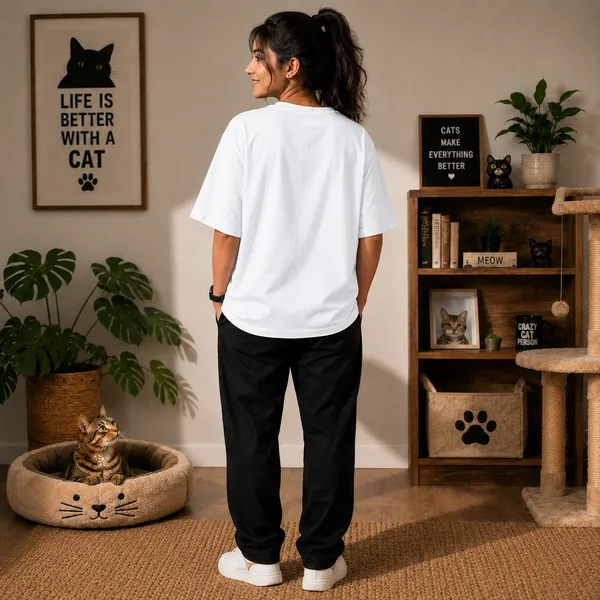 I_Work_Hard_and_Can_Have_a_Better_Life_Casual_Fit_White_Graphic_Print_T-Shirt