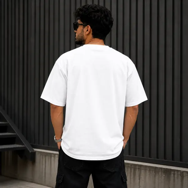 Just_Kiss_Me_We_Can_Talk_Later_Oversized_White_Graphic_Print_T-Shirt