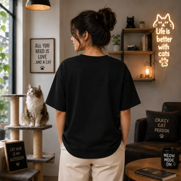 Purrfect_Mindset_Relaxed_Fit_Black_Graphic_Print_T-Shirt