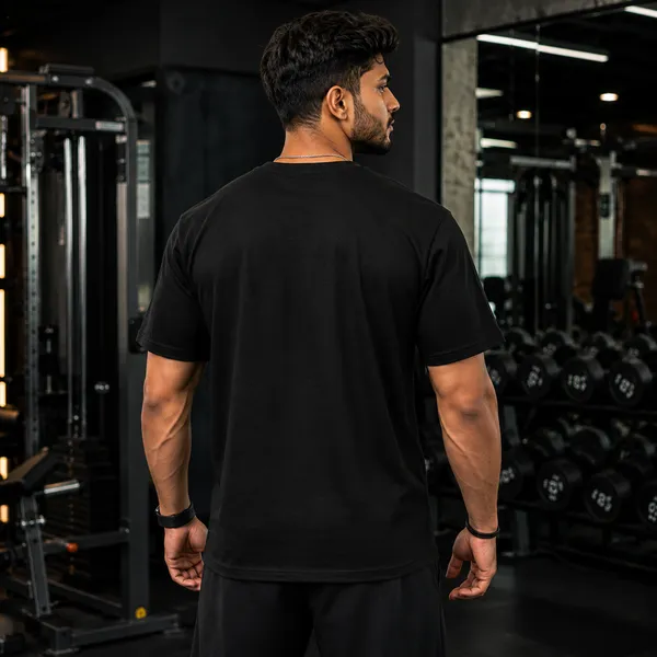No_Excuses_Ever_Oversized_Black_Graphic_Print_T-Shirt