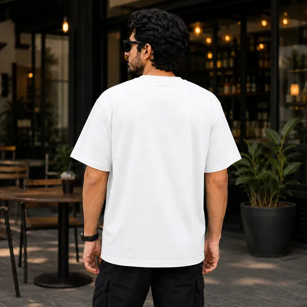 E=mc²_Casual_Fit_White_Graphic_Print_T-Shirt