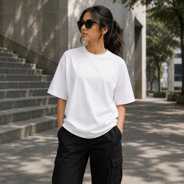 It's_Better_to_Start_Small_Oversized_White_Graphic_Print_T-Shirt