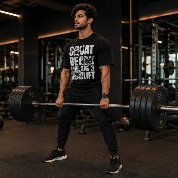 Squat_Bench_the_Big_3_Deadlift_Oversized_Black_Graphic_Print_T-Shirt