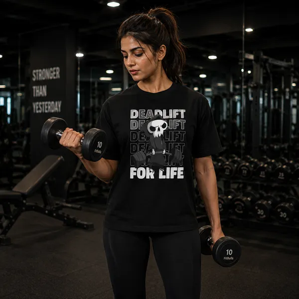 Deadlift_for_Life_Oversized_Black_Graphic_Print_T-Shirt