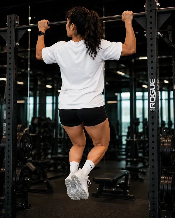 Today_Pain_is_Tommoeow_Power_Relaxed_Fit_White_Graphic_Print_T-Shirt