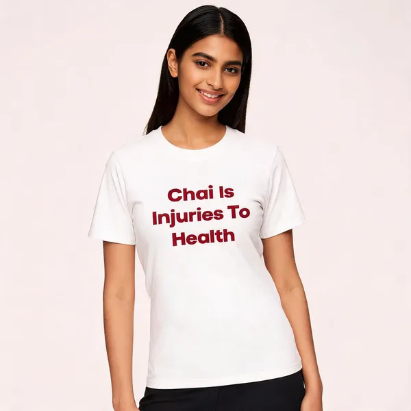 Chai_Is_Injuries_To_Health_Text_Wall_Poster