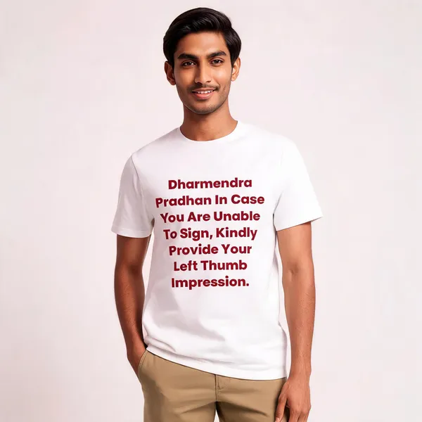 Dharmendra_Pradhan_Left_Thumb_Impression_Sign
