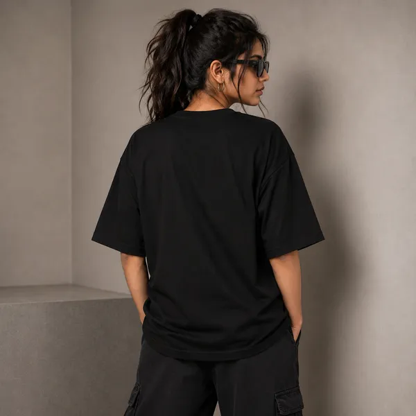 Emotions_Oversized_Black_Graphic_Print_T-Shirt