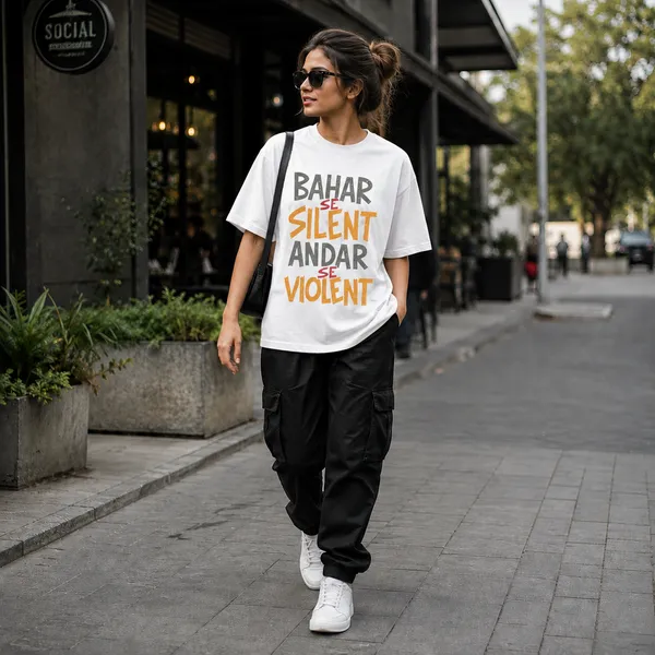 Bahar_Se_Silent_Ander_Se_Violent_Oversized_White_Graphic_Print_T-Shirt