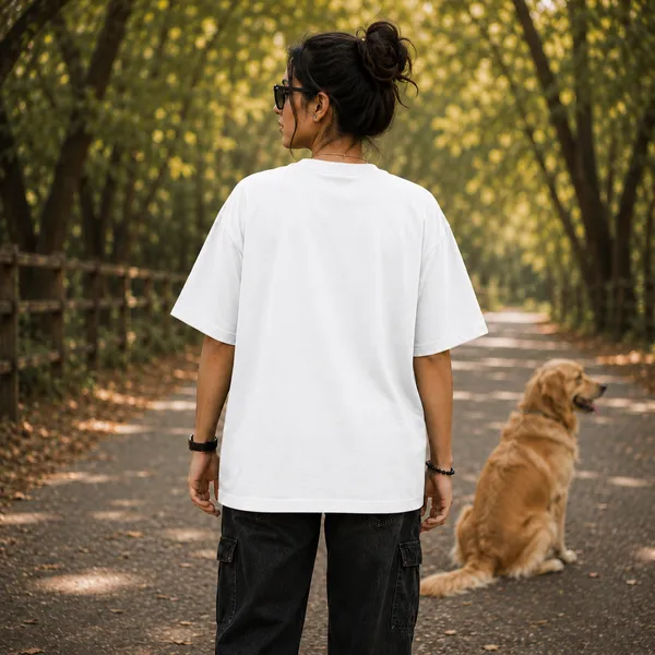 Home_is_Where_the_Dog_Runs_to_Greet_You_Oversized_White_Graphic_Print_T-Shirt