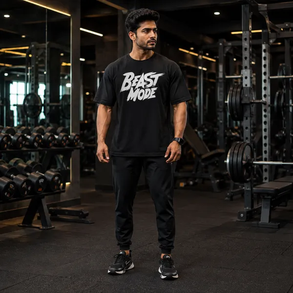 Beast_Mode_Oversized_Black_Graphic_Print_T-Shirt
