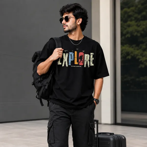 Explore_Oversized_Black_Graphic_Print_T-Shirt