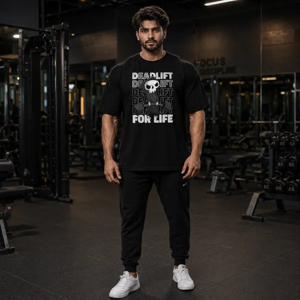 Deadlift_for_Life_Oversized_Black_Graphic_Print_T-Shirt
