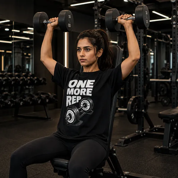 One_More_Rep_Oversized_Black_Graphic_Print_T-Shirt