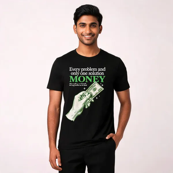 Money_Quote_Illustrated_Wall_Poster