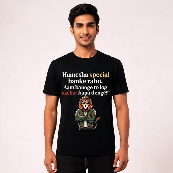 Hindi_Quote_Lion_Graphic_Print