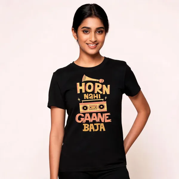 Horn_Nahi_Gaane_Baja_Graphic_Sticker