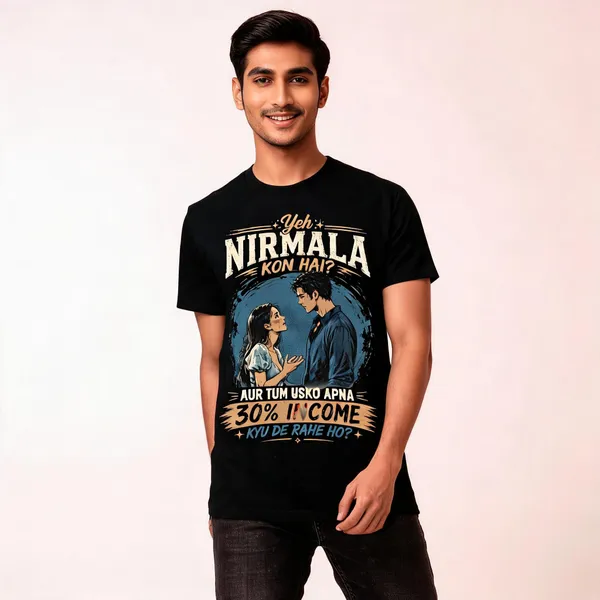 Nirmala_Kon_Hai_Illustrated_Graphic_Wall_Poster