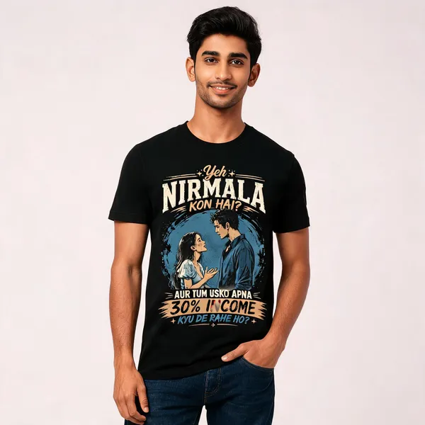 Nirmala_Kon_Hai_Illustrated_Graphic_Wall_Poster