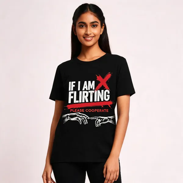 Film_X_Flirting_Graphic_Print_T-Shirt