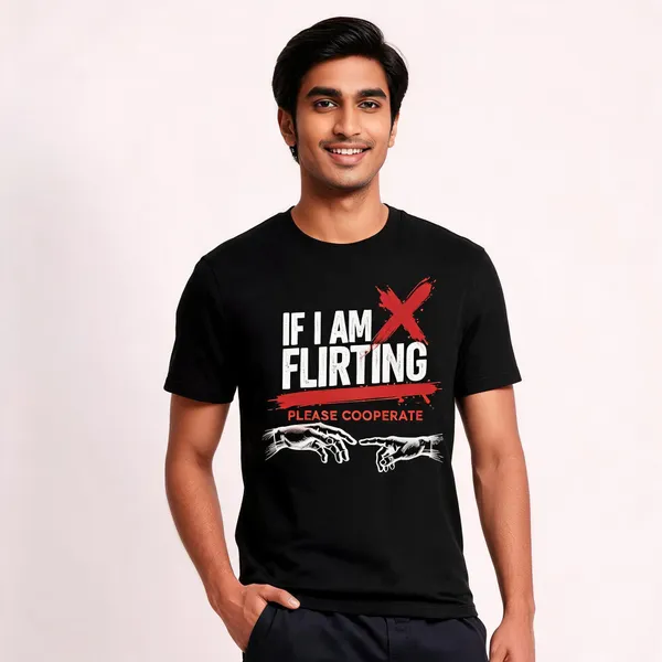 Film_X_Flirting_Graphic_Print_T-Shirt