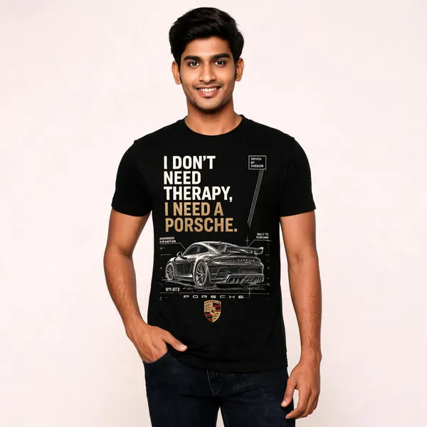 Black_Porsche_GT3_Quote_Wall_Poster