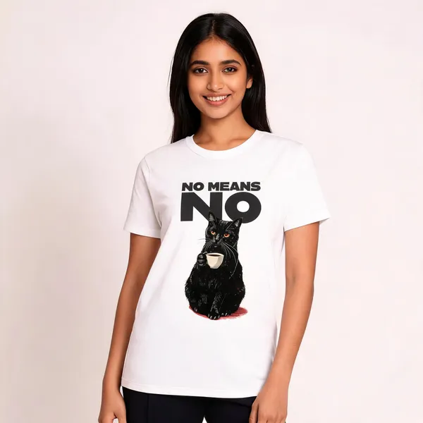 Black_Cat_No_Means_No_Wall_Art