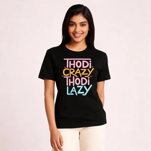 Thodi_Crazy_Thodi_Lazy_Typography_Wall_Decor