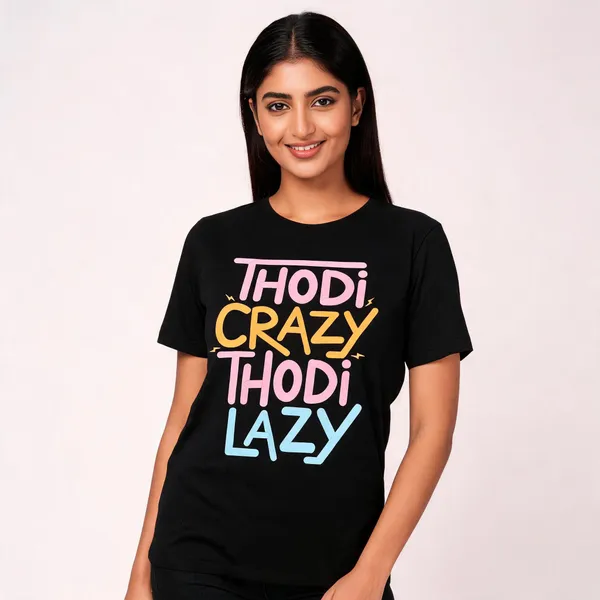 Thodi_Crazy_Thodi_Lazy_Typography_Wall_Decor