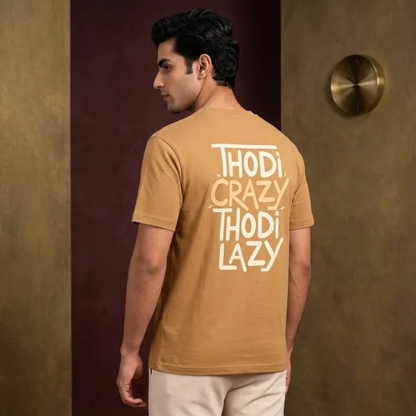 Thodi_Crazy_Thodi_Lazy_Quote_Wall_Sign
