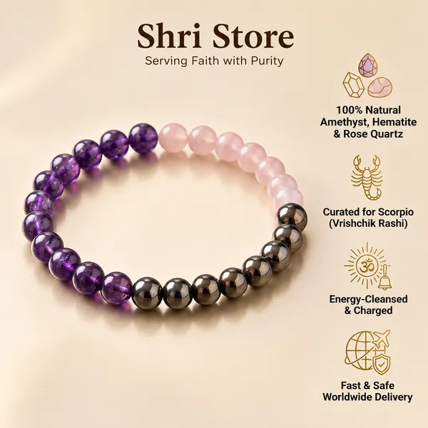 Vrishchik_Rashi_Kavach_Scorpio_Amethyst_Hematite_Rose_Quartz_Bracelet