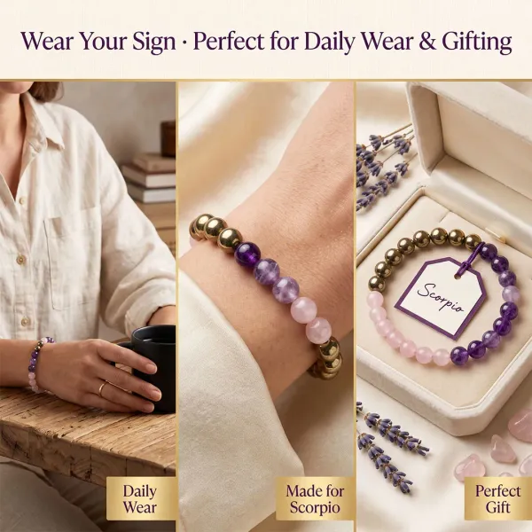 Vrishchik_Rashi_Kavach_Scorpio_Amethyst_Hematite_Rose_Quartz_Bracelet