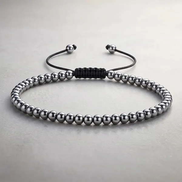 Sthirta_Hematite_Anklet