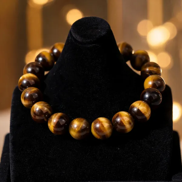 Brown_Tiger_Eye_Bead_Bracelet_For_Unisex
