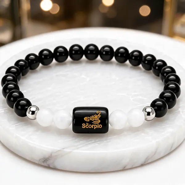Black_Onyx_Beaded_Scorpio_Zodiac_Bracelet_For_Unisex