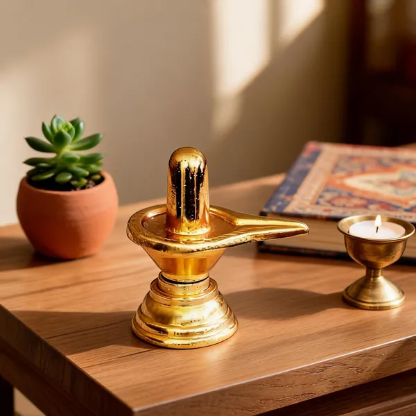 Ashtadhatu_Gold_Tone_Traditional_Shiva_Lingam_Idol_For_Pooja