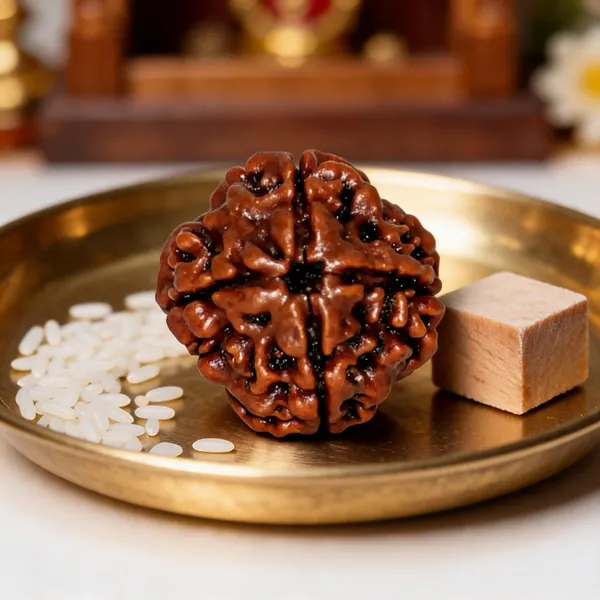 4_Mukhi_Rudraksha_Natural_Spiritual_Bead