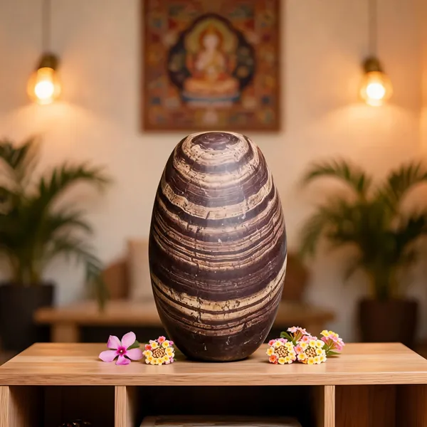 Brown_Banded_Narmadeshwar_Shivling_Idol