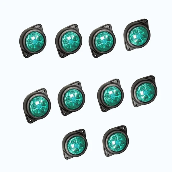 Green_Glass_Side_Marker_Light_For_Universal_Fit_Pack_Of_10