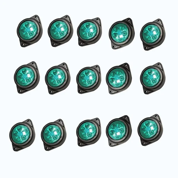 Green_Glass_Side_Marker_Light_For_Universal_Fit_Pack_Of_15