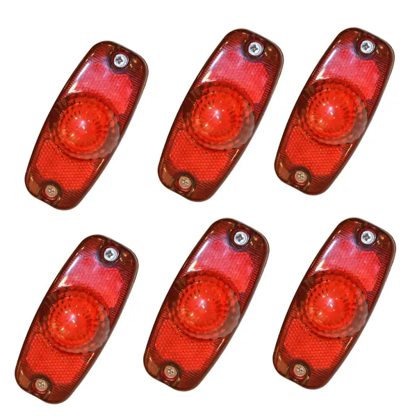 Red_Abs_Plastic_Led_Side_Marker_Light_For_Universal_Fit_Pack_Of_6