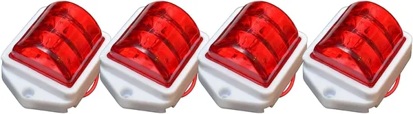 Red_Abs_Plastic_Led_Clearance_Light_For_Universal_Fit_Pack_Of_4