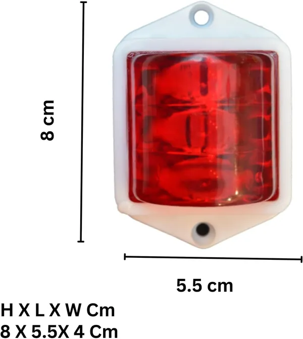 Red_Abs_Plastic_Led_Clearance_Light_For_Universal_Fit_Pack_Of_4