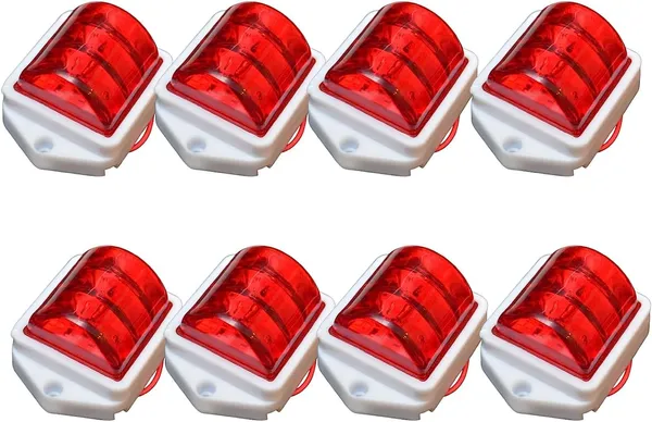 Red_Abs_Plastic_Led_Clearance_Light_For_Universal_Fit_Pack_Of_8