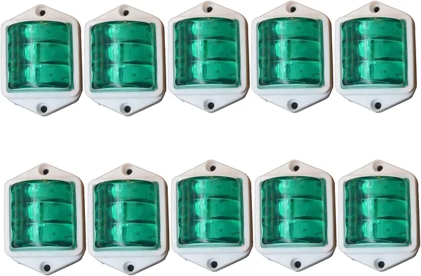 Green_Abs_Plastic_Led_Clearance_Light_For_Universal_Fit_Pack_Of_10